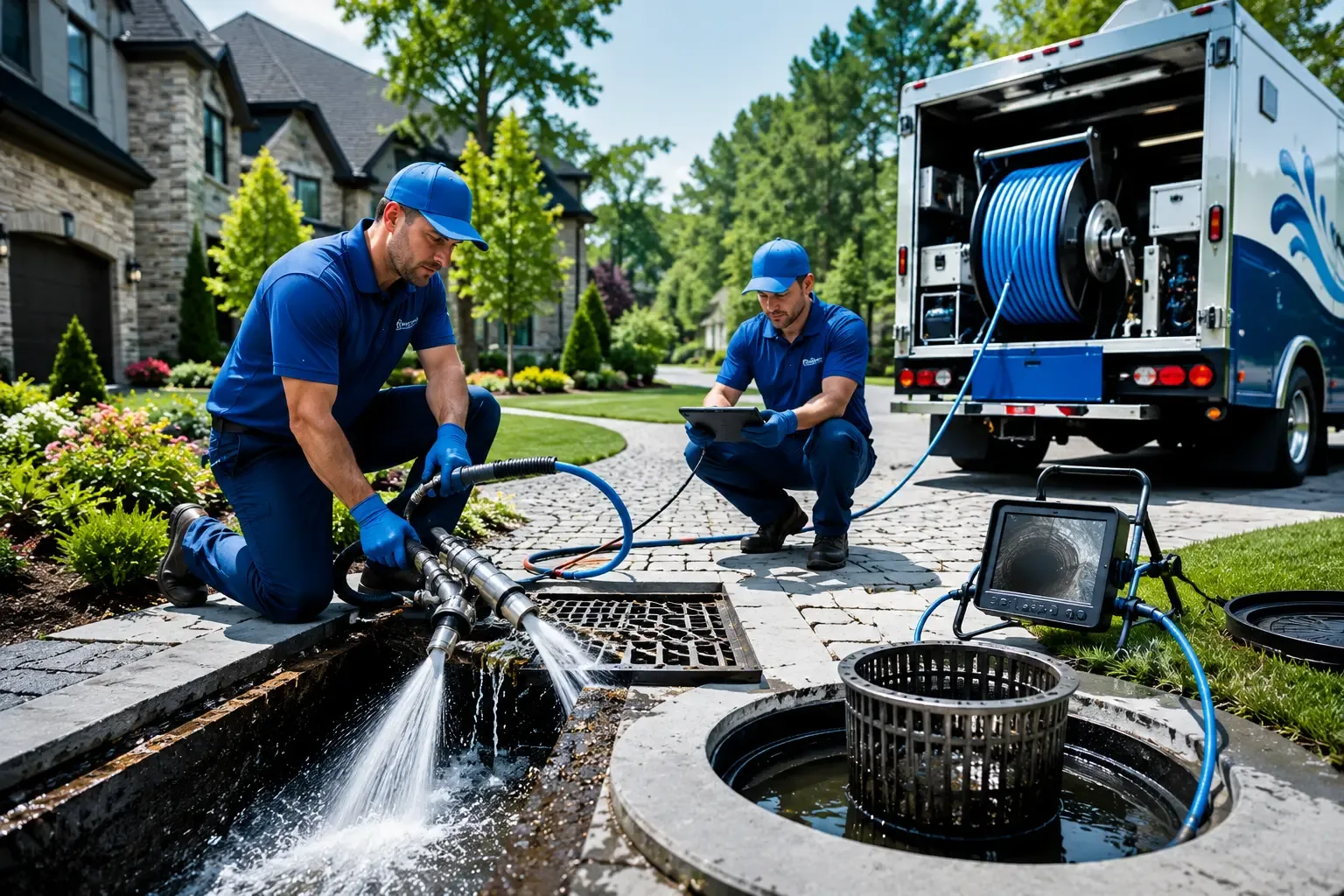 Local outdoor drain cleaning professionals in Emmaus, PA